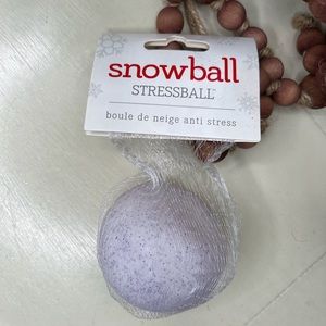 Brand New-Snowball Stress Ball